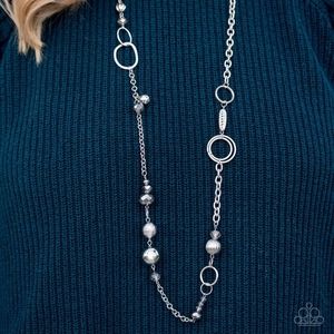 Paparazzi Too HAUE To Handle Silver Necklace Set